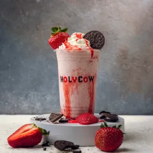 Oreo & Strawberry Shake